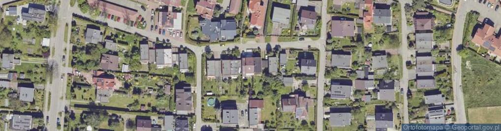 Zdjęcie satelitarne Jesienna ul.