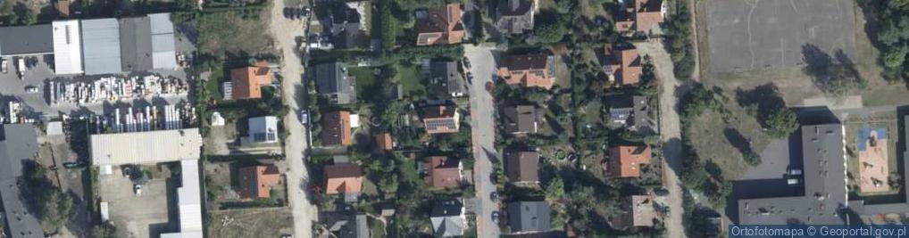 Zdjęcie satelitarne Jesienna ul.