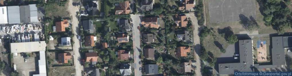 Zdjęcie satelitarne Jesienna ul.