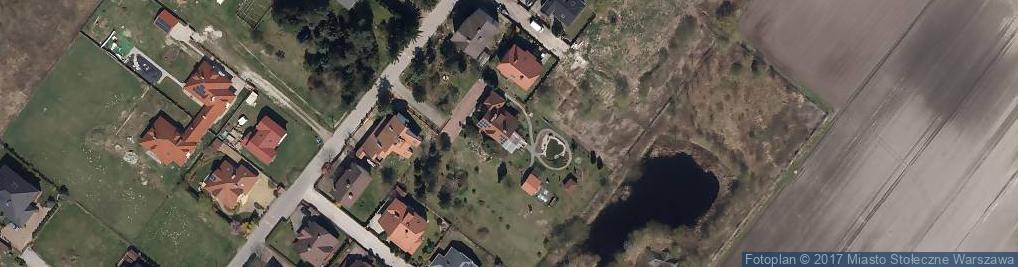 Zdjęcie satelitarne Jeziorki ul.