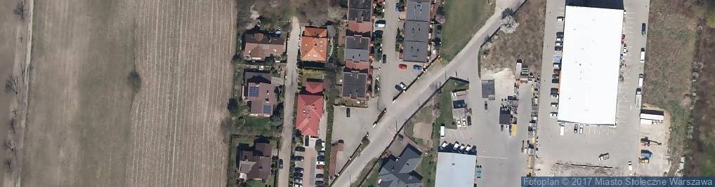 Zdjęcie satelitarne Jeziorki ul.