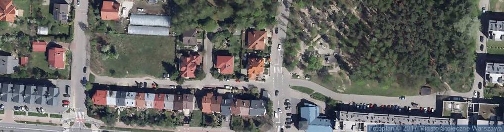 Zdjęcie satelitarne Jeździecka ul.