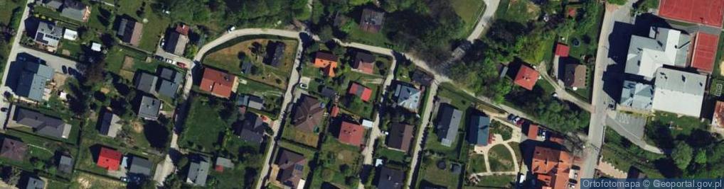 Zdjęcie satelitarne Jesienna ul.