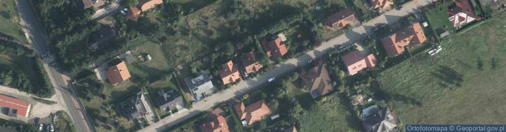 Zdjęcie satelitarne Jesienna ul.