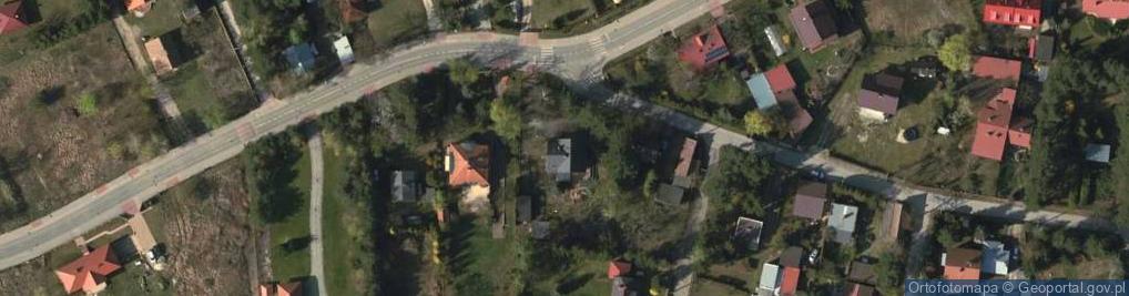 Zdjęcie satelitarne Jeziorki ul.