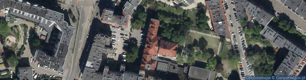 Zdjęcie satelitarne Jedności Narodowej ul.