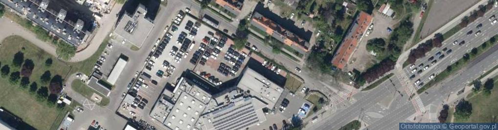 Zdjęcie satelitarne Jeździecka ul.