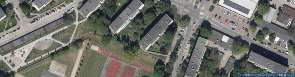 Zdjęcie satelitarne Jemiołowa ul.