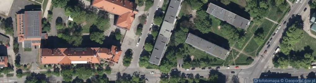 Zdjęcie satelitarne Jemiołowa ul.