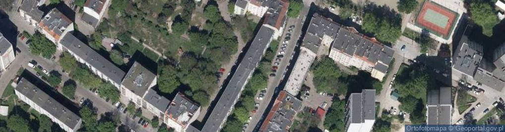 Zdjęcie satelitarne Jemiołowa ul.