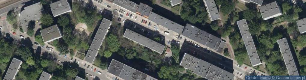 Zdjęcie satelitarne Jęczmienna ul.