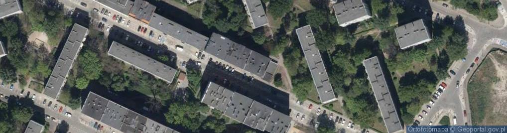 Zdjęcie satelitarne Jęczmienna ul.
