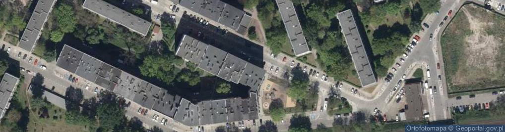 Zdjęcie satelitarne Jęczmienna ul.