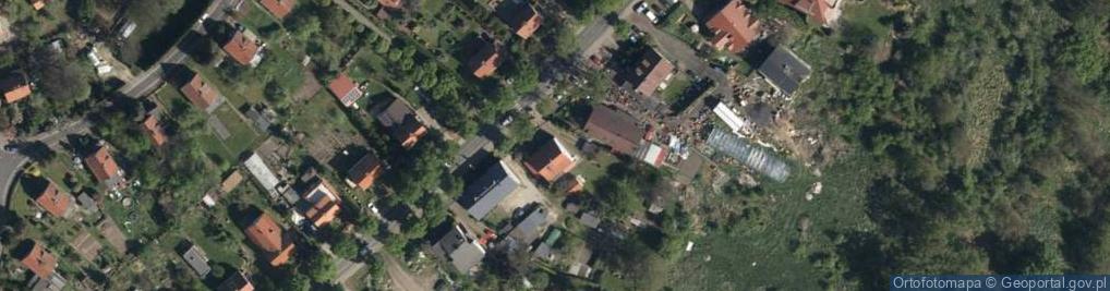 Zdjęcie satelitarne Jeleniogórska ul.