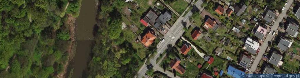 Zdjęcie satelitarne Jeleniogórska ul.