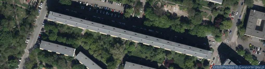 Zdjęcie satelitarne Jelenia ul.