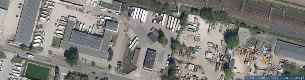 Zdjęcie satelitarne Jerzmanowska ul.