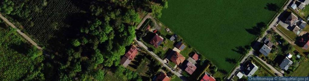 Zdjęcie satelitarne Jesienna ul.