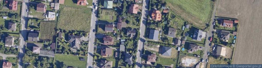 Zdjęcie satelitarne Jesienna ul.