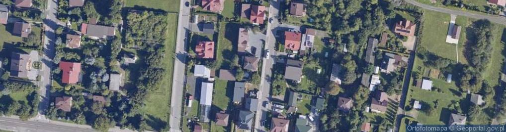 Zdjęcie satelitarne Jesienna ul.