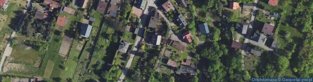 Zdjęcie satelitarne Jesienna ul.