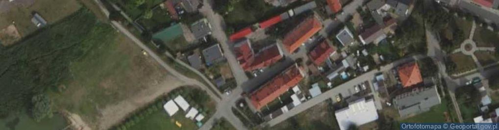 Zdjęcie satelitarne Jeziorna ul.