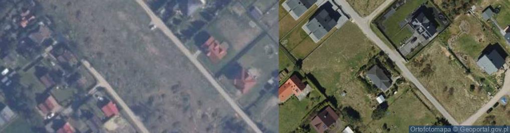 Zdjęcie satelitarne Jeziorna ul.