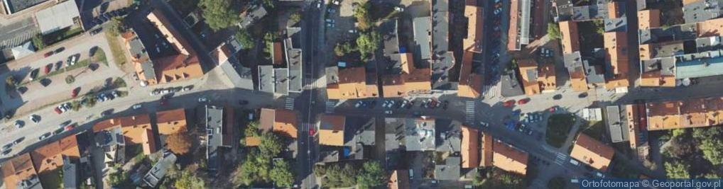 Zdjęcie satelitarne Jedności ul.