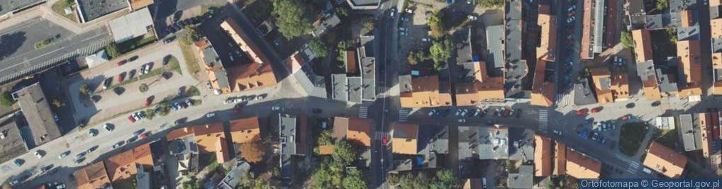 Zdjęcie satelitarne Jedności ul.
