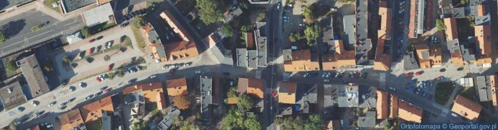 Zdjęcie satelitarne Jedności ul.