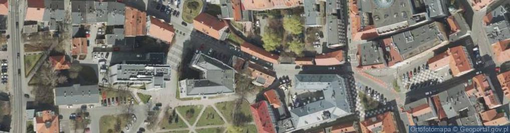 Zdjęcie satelitarne Jedności ul.