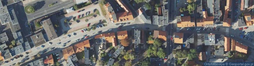 Zdjęcie satelitarne Jedności ul.