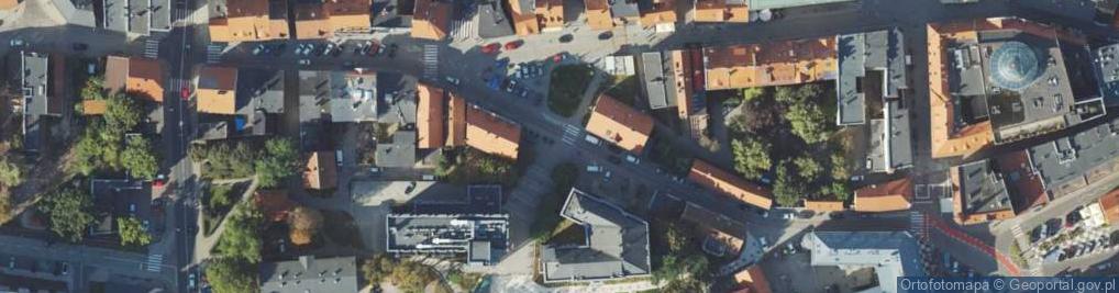 Zdjęcie satelitarne Jedności ul.