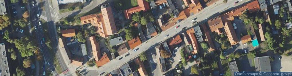 Zdjęcie satelitarne Jedności ul.