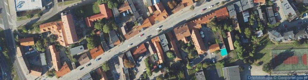 Zdjęcie satelitarne Jedności ul.