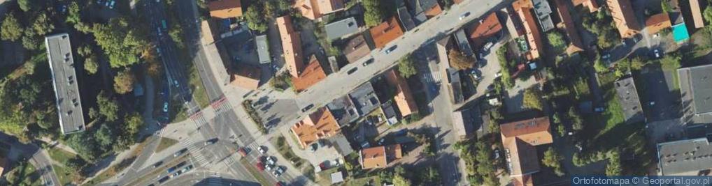 Zdjęcie satelitarne Jedności ul.