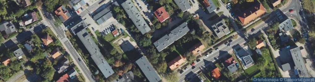 Zdjęcie satelitarne Jeżykowa ul.