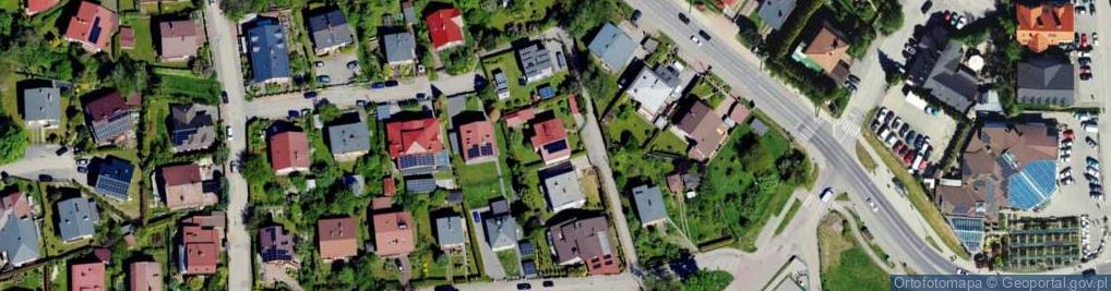Zdjęcie satelitarne Jodłowa ul.