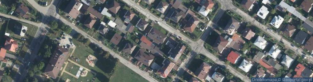 Zdjęcie satelitarne Jodłowa ul.
