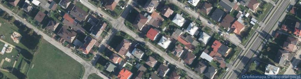 Zdjęcie satelitarne Jodłowa ul.
