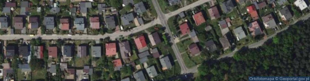 Zdjęcie satelitarne Jodłowa ul.