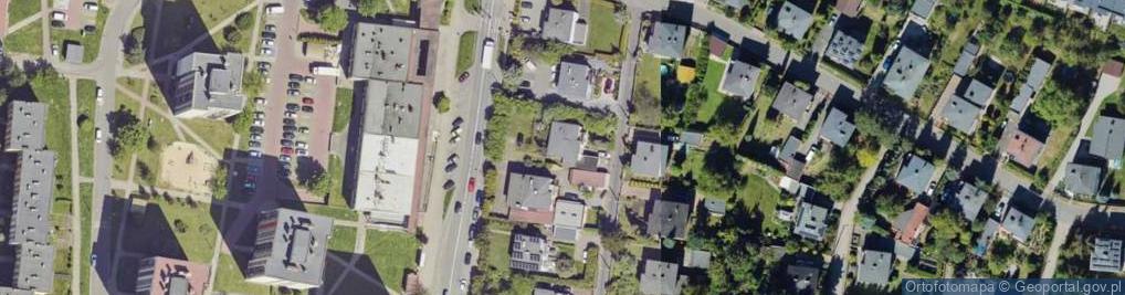 Zdjęcie satelitarne Jodłowa ul.