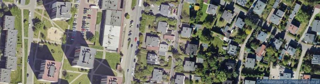 Zdjęcie satelitarne Jodłowa ul.