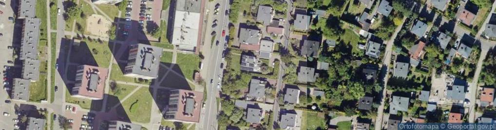 Zdjęcie satelitarne Jodłowa ul.