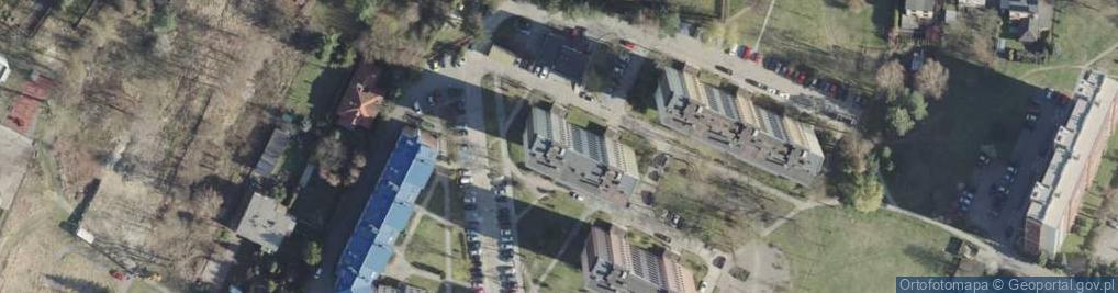 Zdjęcie satelitarne Jordana Henryka ul.