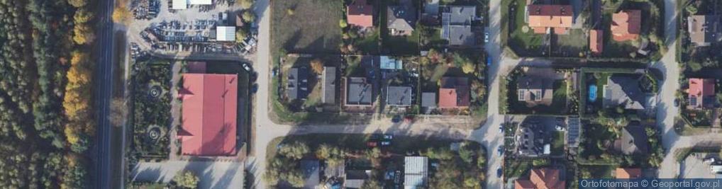 Zdjęcie satelitarne Jodłowa ul.