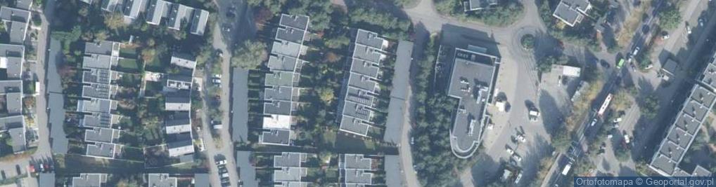 Zdjęcie satelitarne Jodłowa ul.