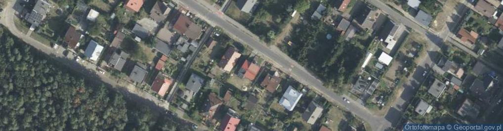 Zdjęcie satelitarne Jodłowa ul.
