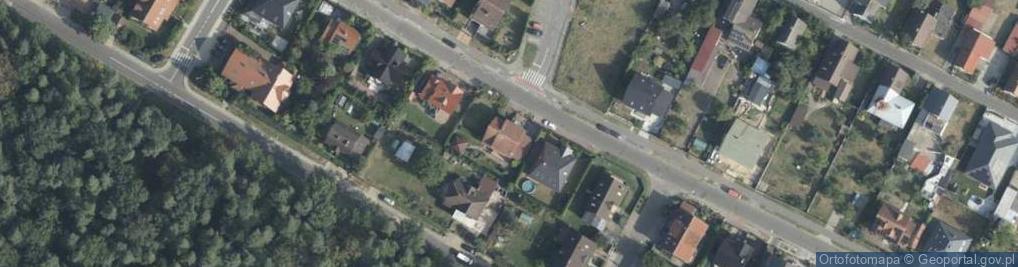 Zdjęcie satelitarne Jodłowa ul.