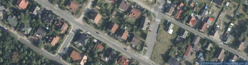 Zdjęcie satelitarne Jodłowa ul.